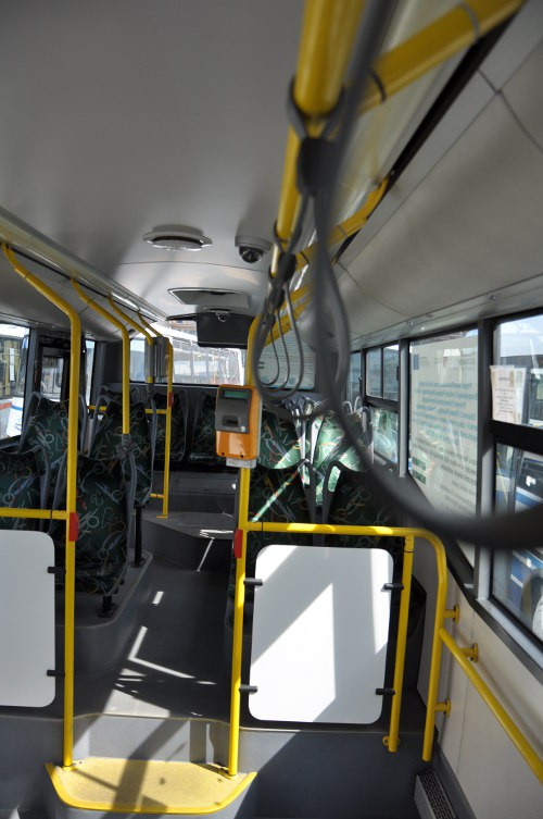 Przestrzeń pasażerska autobusu Solaris